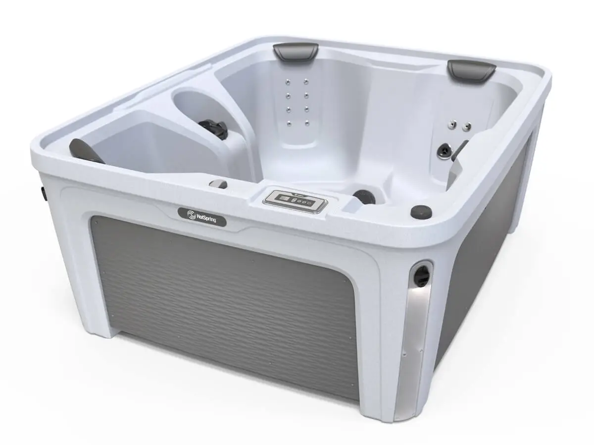 Azure™ hot tub, exterior view