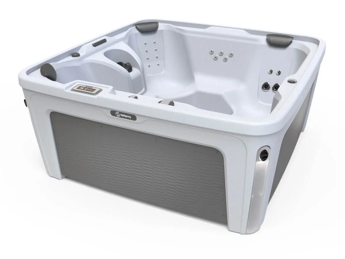 Excursion® hot tub, exterior view