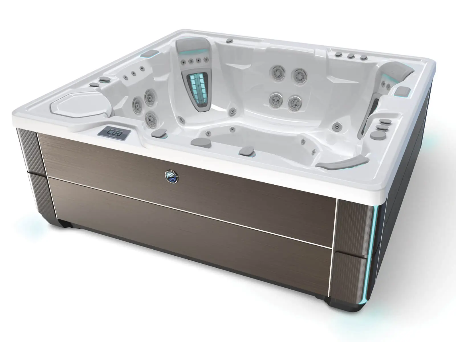 Grandee® hot tub, exterior view