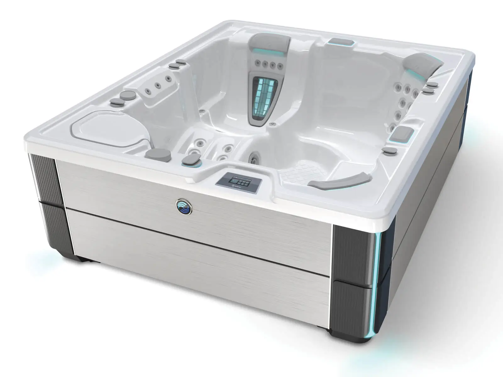 Sovereign® hot tub, exterior view