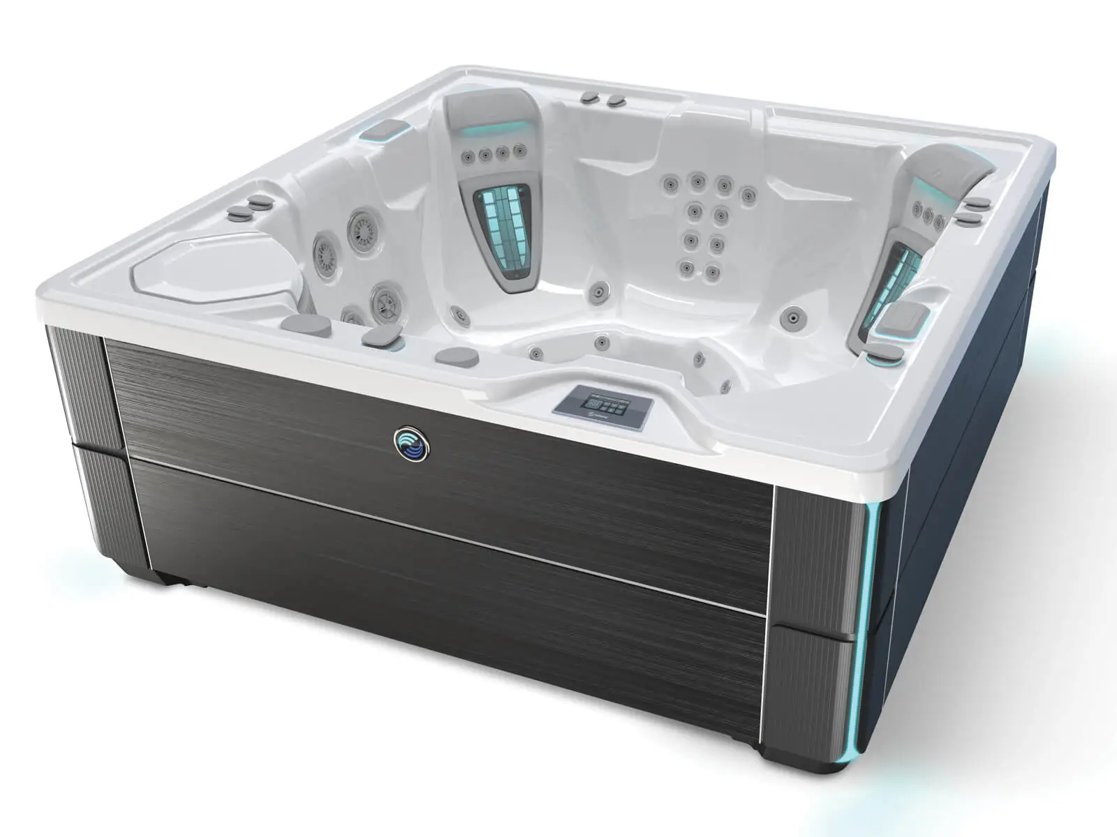 Vanguard® hot tub, exterior view