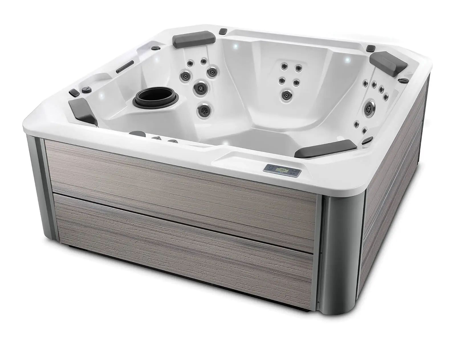 Rhythm® hot tub, exterior view