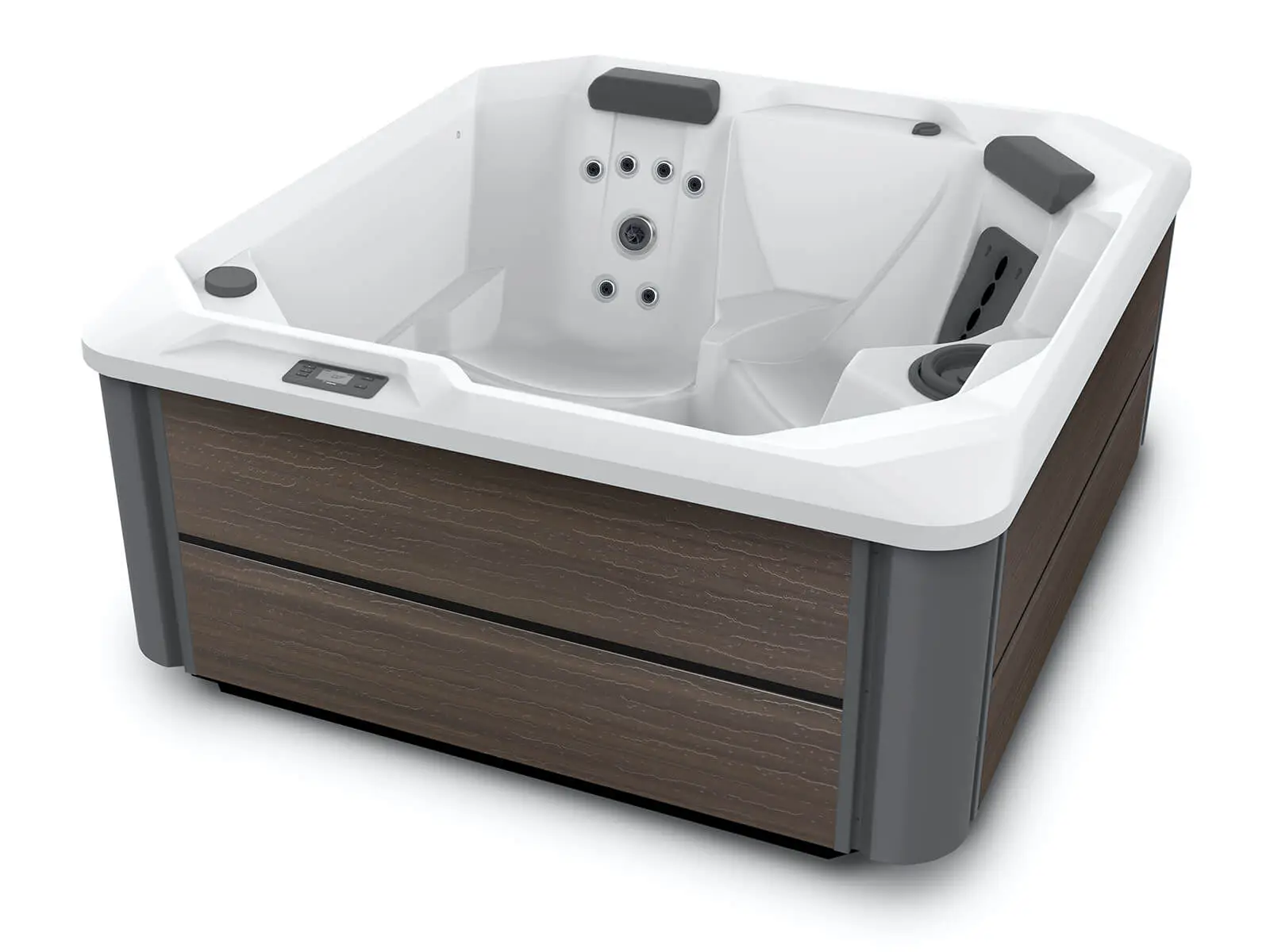 SX hot tub, exterior view