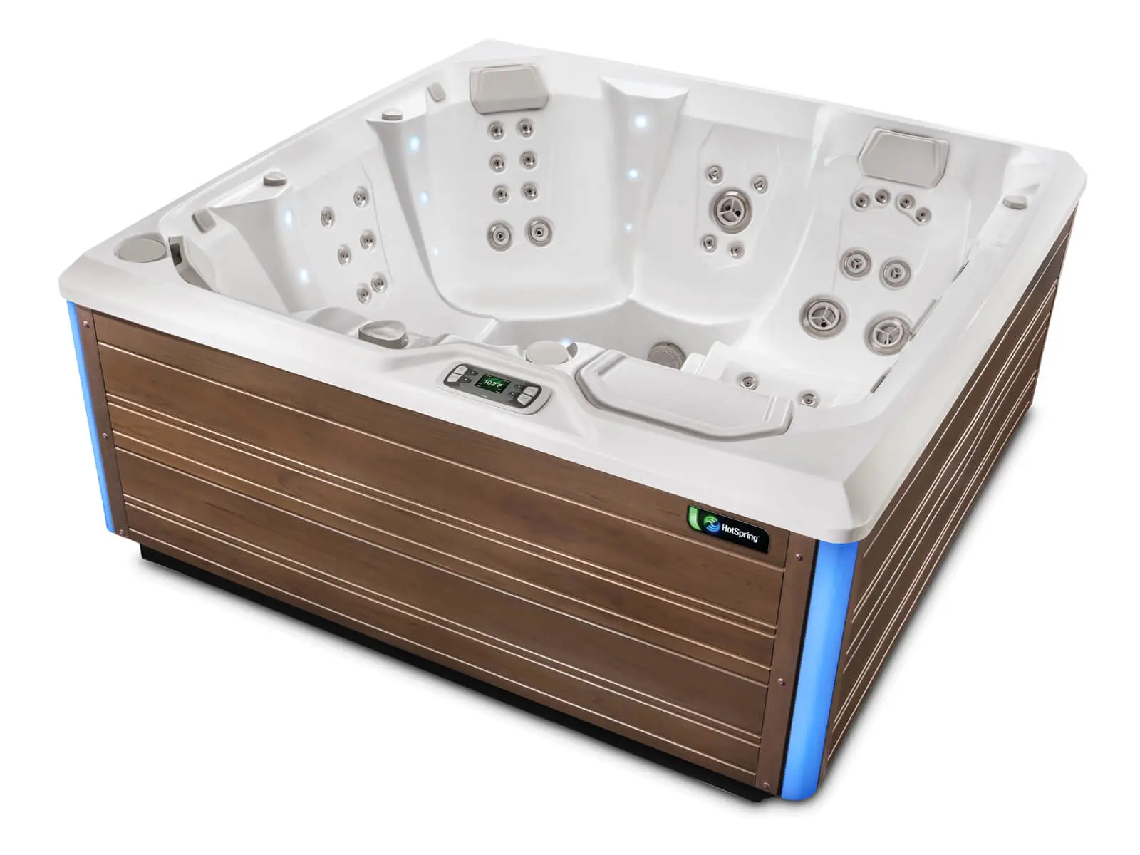 Flair® hot tub, exterior view